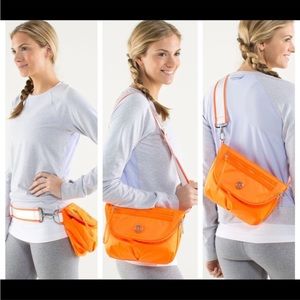 lululemon athletica Orange Crossbody Bag